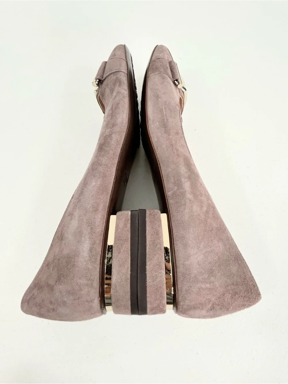 Tod’s Brown Double T Flats Size 36.5 or US 6.5
